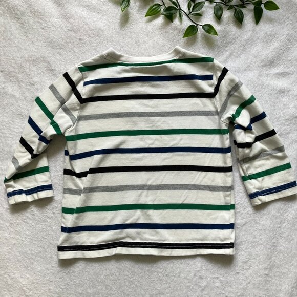 FREE w/ Purchase | Gymboree 6-12M Long Sleeve Shirt Striped - Playwear Flawed - Picture 11 of 15